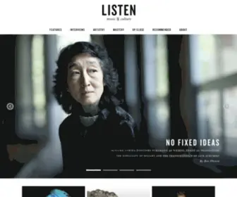 Listenmusicmag.com(Listen) Screenshot
