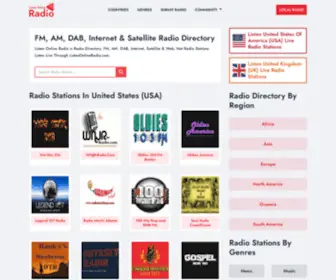 Listenonlineradio.com(Listen Online Radio) Screenshot