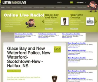 Listenradiolive.com(Listenradiolive) Screenshot