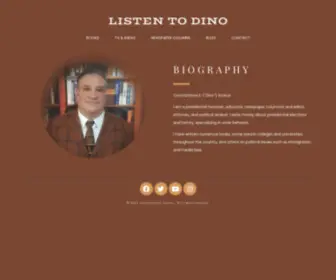 Listentodino.com(LISTEN TO DINO) Screenshot