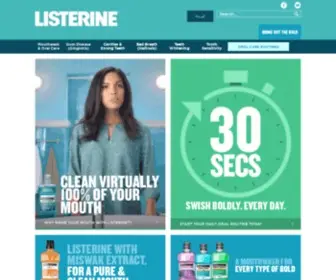 Listerine-ME.com(Experience a long) Screenshot