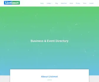 Listimet.com(Business Directory) Screenshot