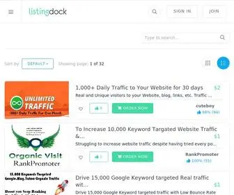 Listingdock.com(Listings) Screenshot