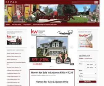 Listingslebanon.com(Search for homes for sale in Lebanon Ohio) Screenshot