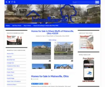 Listingsmaineville.com(Search for homes for sale in Maineville Ohio) Screenshot