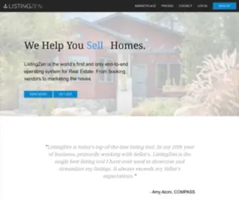 Listingzen.com(Real Estate Property Web Site) Screenshot