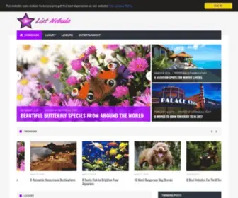 Listnebula.com(List Nebula) Screenshot