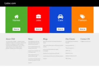 Listoc.com(Listoc Custom Search Engine) Screenshot