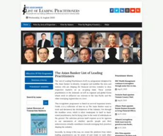 Listofleadingpractitioners.com(The Asian Banker) Screenshot