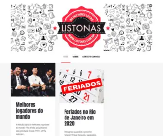 Listonas.com.br(Sobre) Screenshot