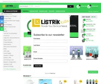 Listrikkita.com(Selamat Datang) Screenshot