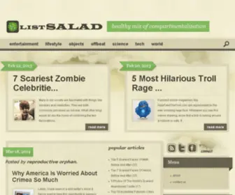 Listsalad.com(List Salad) Screenshot