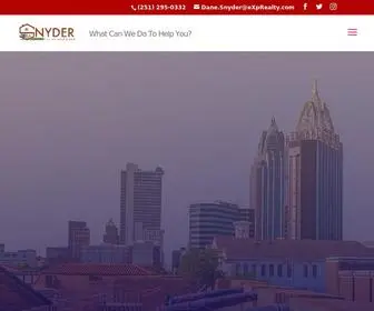 Listwithdane.com(Snyder Homes and Land) Screenshot