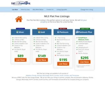 Listwithfreedom.com(Nation's #1 Flat Fee MLS Listing Service) Screenshot