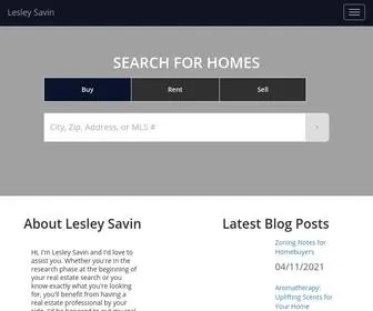 Listwithlesleysavin.com(Lesley Savin) Screenshot