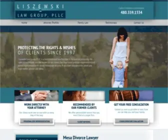 Liszewskiandassociates.com(Liszewski Law Group) Screenshot