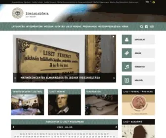Lisztmuseum.hu(NyitÃ³lap) Screenshot