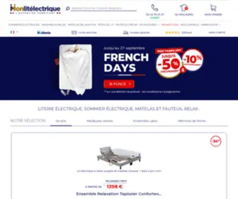 Lit-Electrique.com(Votre lit électrique au meilleur prix en achetant en direct à un fabricant français) Screenshot