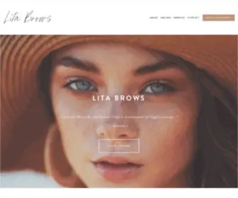 Litabrowboutique.com(The best eyebrows in Sydney are made at Lita Brows) Screenshot