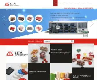 Litaithermoformer.com(China Thermoforming Machine) Screenshot