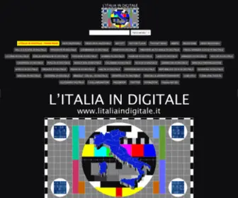 Litaliaindigitale.it(TV E RADIO DIGITALE IN ITALIA) Screenshot