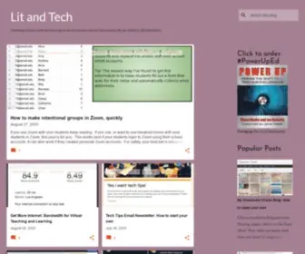 Litandtech.com(Lit and Tech) Screenshot