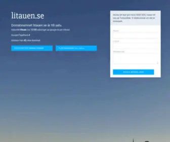 Litauen.se(är) Screenshot