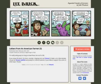 Litbrick.com(Lit Brick) Screenshot