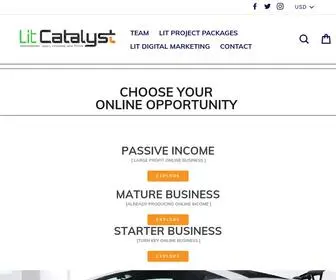 Litcatalyst.com(Lit Catalyst) Screenshot