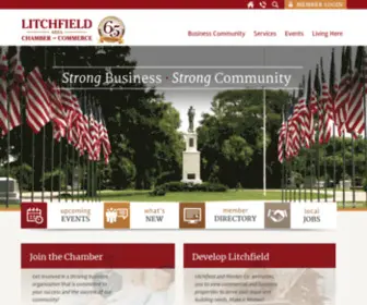 Litch.com(Litchfield Area Chamber of Commerce) Screenshot