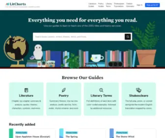 Litcharts.com(From the creators of SparkNotes) Screenshot