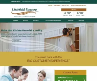Litchfieldbancorp.com(Litchfield Bancorp) Screenshot