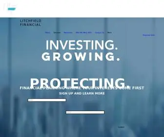 Litchfieldfinancialgroup.com(Professional Financial Services) Screenshot