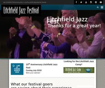 LitchfieldjazzFest.com(Litchfield Jazz Festival) Screenshot