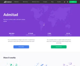 Lite.st(Admitad affiliate network) Screenshot