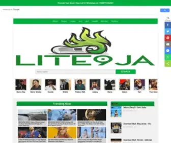 Lite9JA.com.ng(Nigeria's No.1 Entertainment Portal) Screenshot