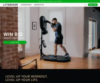 Liteboxer.com(Liteboxer®) Screenshot