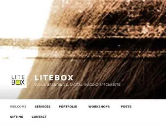 Liteboxproductions.com(VISUAL BRANDING & DIGITAL IMAGING SPECIALISTS) Screenshot