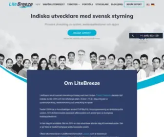 Litebreeze.se(Systemutvecklare) Screenshot