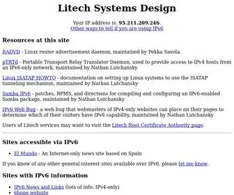 Litech.org(Litech v6web) Screenshot