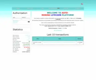 Litecoin-Mining.net(Litecoin Mining) Screenshot