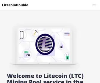 Litecoindouble.com(Litecoin) Screenshot