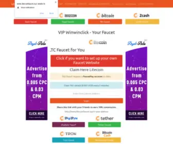 Litecoinfaucet.xyz(Free Litecoinfaucet) Screenshot