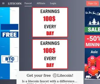 Litecoinfree.info(Free Litecoin) Screenshot