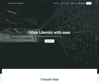 Liteconox.xyz(Litecoin Cloud Mining) Screenshot