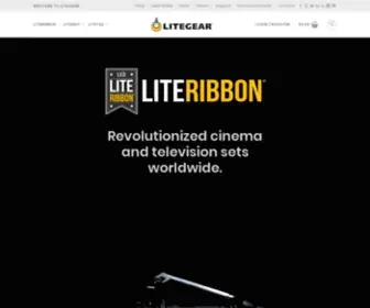 Litegear.com(Cinematic LED Lighting Solutions) Screenshot