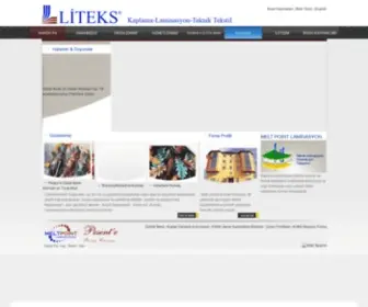 Liteks.com(Liteks Tekstil) Screenshot