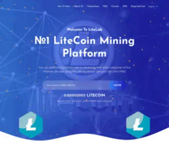 Litelab.cash(Free DogeCoin Mining platform) Screenshot