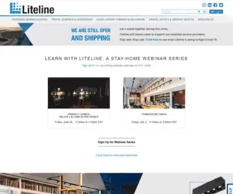 Liteline.com(Canada’s leading lighting manufacturer) Screenshot