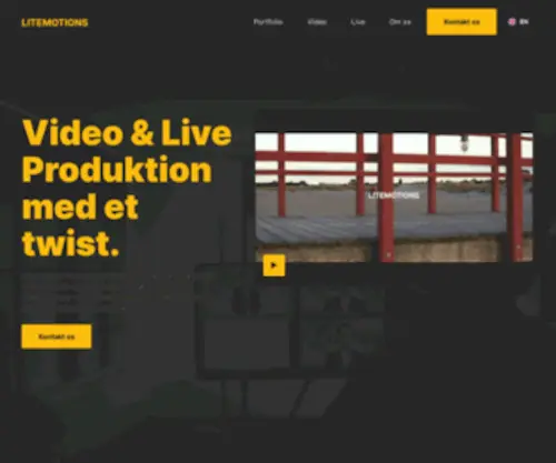 Litemotions.dk(Strong Video Production Company Based In Copenhagen) Screenshot